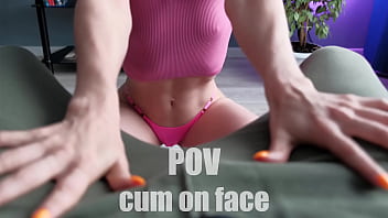 After A Hot Fuck, I Get A Lot Of Cum On My Face.