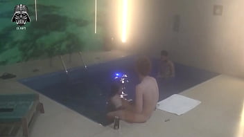 Pool Party With Friends At The Motel