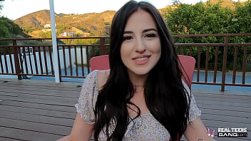 Aubree Valentine’s First Porn Casting – Real Teen Gets Fucked