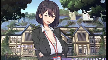 Summer Clover Harem Game Episode 25: Library Footjob With Nylons