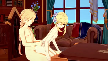 Aether And Lumine’s Explicit 3d Genshin Impact Scene