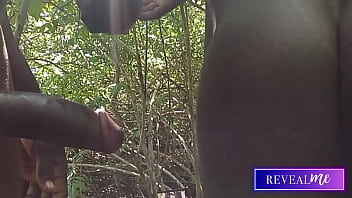 Black Gay Couple’s Wild Forest Encounter: Intimate Anal Adventure