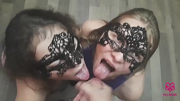 Custom Double Blowjob In Yoga Pants