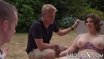 Mariska’s Busty Friend Lucia Love Gets Down With The Landscapers