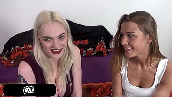 A Beautiful Lesbian Loses Her Virginity In A Threesome – Immoral Live 4k