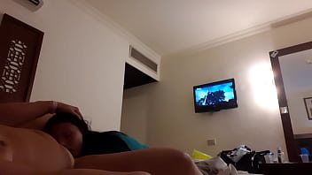 Hotel Room Fun With My Girlfriend – Lesbian Illusion Girls