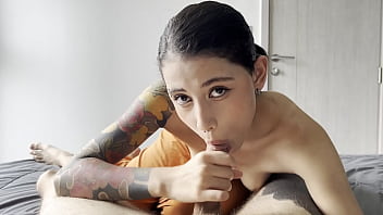 Coworker Gives A Blowjob And Swallows