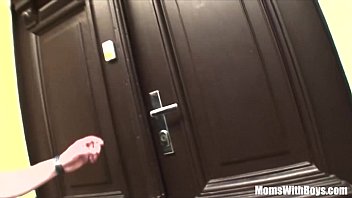 Mature Redhead Shop Owner Gets Double Teamed
