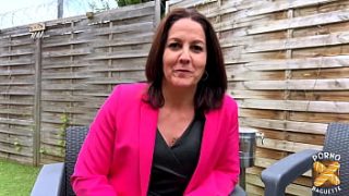 Ellie, The Flirty Milf, Takes A Hard Cock