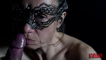 A Lover Bites Down During A Deep Blowjob And Takes The Load In Her Mouth.