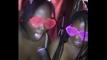 Valentine’s Day Double Blowjob