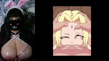Bbw Goth With Large Breasts Watching Tsunade Hentai Compilation Rule34