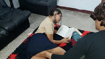 Helping My Innocent 18-year-old Niece With Her Homework For The First Time