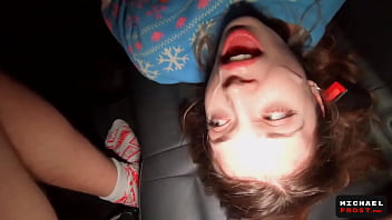 Christmas Surprise: Fan Meets Pornstar In Car – Pov With Michael Frost And Mihanika69
