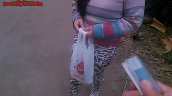 Hooking Up With A Hot Girl From The Community Without A Condom, For A Few Bucks, The Naughty Guy Even Cums In Her Ass!