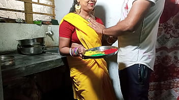 Holi Celebration Turns Steamy With Bhabhi In The Kitchen