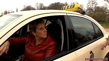 Taxi Driver Milf Hooks Up With Passenger And Swallows His Load