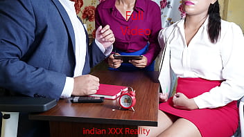 Indian Boss Office Desi Scene In Hindi
