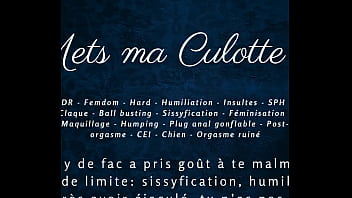Met My Panties 2 – French Hardcore Audio Femdom Joi Cei
