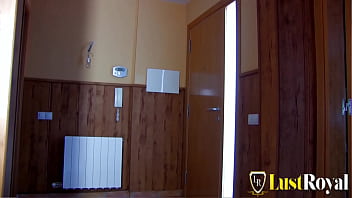 French Beauty Gets It On With A Ripped Plumber In The Bathroom