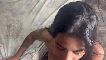 Trying To Take The Virginity Of The Hot Cook, First Applying Ointment To Avoid Pain, Let’s Try To Put The Whole Dick In