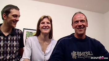 Husband Watches As His Naive Girlfriend Hooks Up With A Stranger In German Threesome