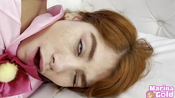 Marina Gold Takes Anal From A Big Black Cock In Role Play