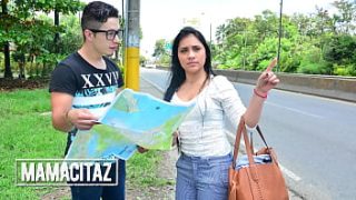 Natural Tits Latina Achieves Mind-blowing Orgasms