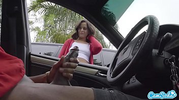 Parking Lot Hand Job After She Spots My Cock