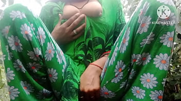 Sister-in-law Draws Water From The Indian Village Well
