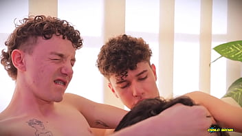 Dad Enjoys A Threesome With Two Twinks