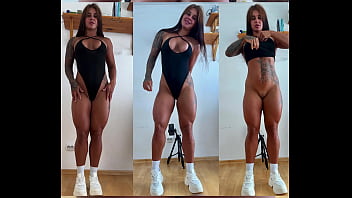 Petite Model In Bodysuit Takes It Hard From Behind And Finishes With A Swallow