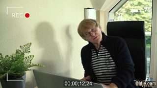 Office Intern Taken By Older Colleague