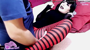 Goth Stepsister Has A Wild Time