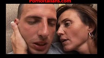 Horny Italian Mom Seduces Young Guy