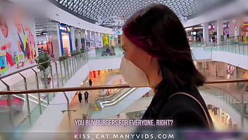 Fitting Room Blowjob For A Big Mac – Public Agent Seduces Student At The Mall