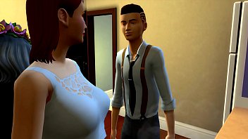 Pregnant Stepmom With Her Stepson