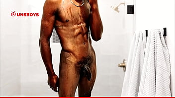 Straight Black Guy Showering At His Gay Friend’s Place