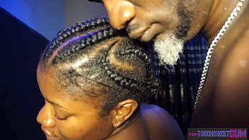 Ebony Girl Gets A Hard Pussy Pounding
