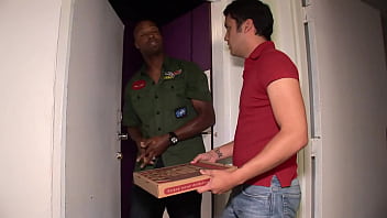 A White Man Receives Anal Sex From A Large Black Penis