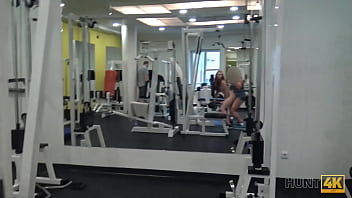 Pay To Play: Hunter Trades Cash For A Chance With His Girlfriend In The Empty Gym