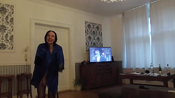 Curvy Young Woman Gives A Lap Dance