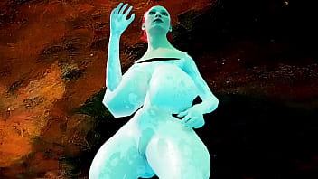 3d Realistic Strip Show – Rtx 60 Fps Physics – White Sex Doll With Big Booty And Tits – Ass Shaking – Solo Sex Bot Scene