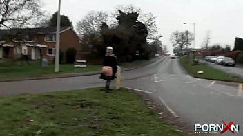 Bree, A Mature Woman, Peeing In A Public Place