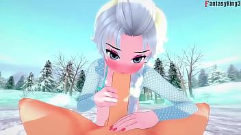 Elsa Intimate Scene From Frozen, Full Pov Fantasy