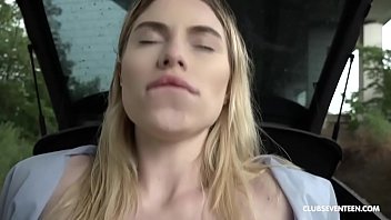 Milena Devi Gets It In The Car Trunk