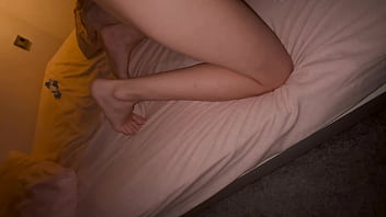 Stepbrother Wakes His Russian Sister To Smell Her After A Long Night.
