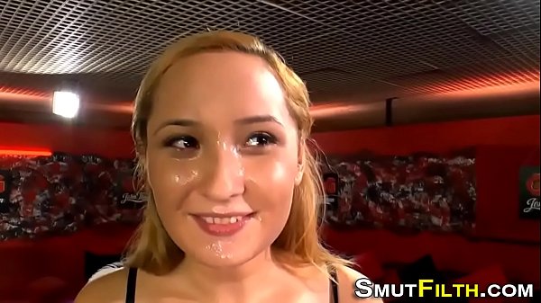 European Woman With Heavy Makeup