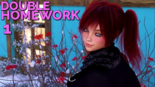Double Homework #01 – Playing With Hot Redheads