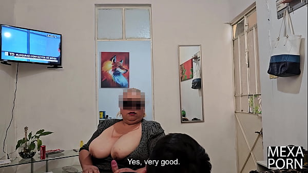 Mature Mexican Woman Hooks Up With A Young Guy Who Wants To Be A Porn Star